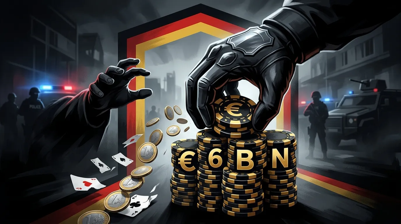 German Gambling Crackdown Exposes €6bn Illegal Ring
